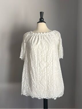 BB Dakota White Lace Dress